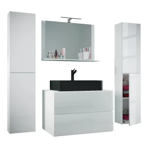 5 stks. wastafel bad 80 cmLendas XL 5 stks. wastafel bad 80 cmLendas XL