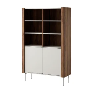 2-deurs buffetkast in gelaagd hout en kasjmier 105×167 cm 2-deurs buffetkast in gelaagd hout en kasjmier 105×167 cm