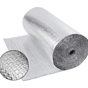 Thermische isolatie 1x15m, 4mm dubbelzijdige gealuminiseerde folie, resistent, warmtereflecterend voor radiator, beschermt tegen de kou, ideaal voor ramen en auto's Thermische isolatie 1x15m, 4mm dubbelzijdige gealuminiseerde folie, resistent, warmtereflecterend voor radiator, beschermt tegen de kou, ideaal voor ramen en auto's