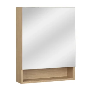 Badkamerkast met spiegel 50 cm 1 deur Aria Badkamerkast met spiegel 50 cm 1 deur Aria