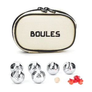 2 sets van 6 petanqueballen 2 sets van 6 petanqueballen