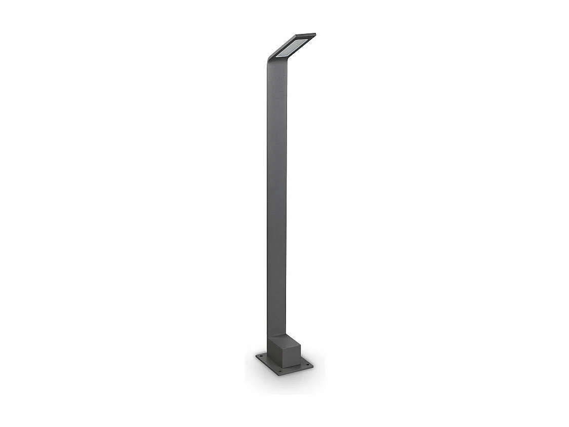 AGOS PT big 4000K, Antraciet aluminium buitenpaal, Ideal Lux