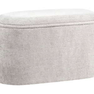 Bank met opbergruimte ARTAS Chenille Grijs