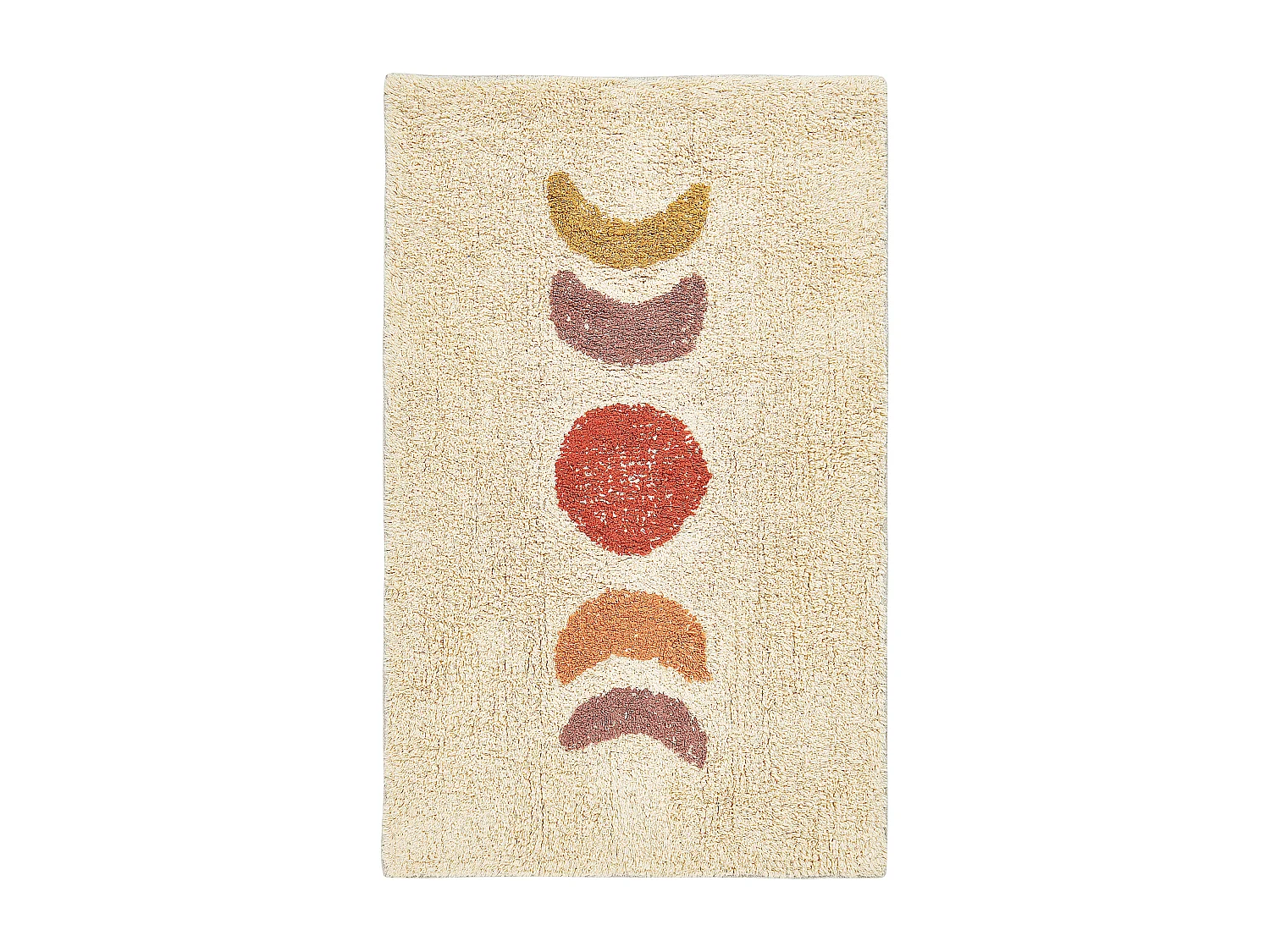 Badmat katoen beige 50 x 80 cm ESME