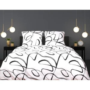 1 persoons beddengoed 140×200 cm+1 kussensloop 65×65 cm in katoen 1 persoons beddengoed 140×200 cm+1 kussensloop 65×65 cm in katoen
