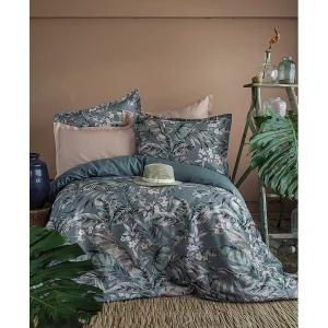 2 persoons beddengoed 240×220 cm+2 kussenslopen 63×63 cm katoensatijn