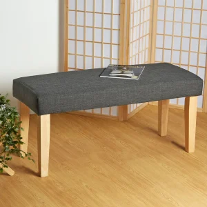 Bank 103x41x47 cm donkergrijs Bank 103x41x47 cm donkergrijs