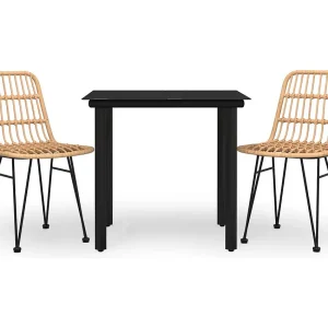 Ballyhaise 3-delige Tuinset poly rattan Ballyhaise 3-delige Tuinset poly rattan