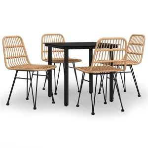 Ballyhaise 5-delige Tuinset poly rattan Ballyhaise 5-delige Tuinset poly rattan