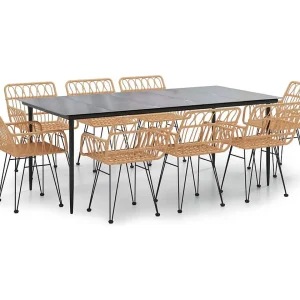 Arkadelphia 9-delige Tuinset poly rattan Arkadelphia 9-delige Tuinset poly rattan