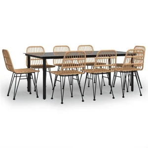 Ballyhaise 9-delige Tuinset poly rattan Ballyhaise 9-delige Tuinset poly rattan