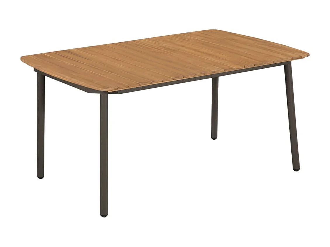 Baldwin 7-delige Tuinset poly rattan grijs