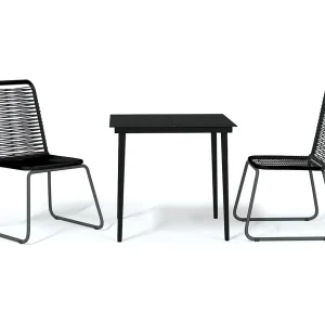 Anssi 3-delige Tuinset zwart Anssi 3-delige Tuinset zwart