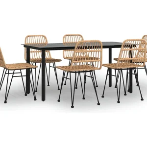 Ballyhaise 7-delige Tuinset poly rattan Ballyhaise 7-delige Tuinset poly rattan