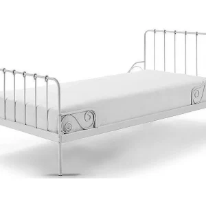 Alice wit metalen eenpersoonsbed 90×200 cm