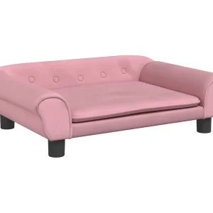 Angeren Hondenmand 70x48x22 cm fluweel roze Angeren Hondenmand 70x48x22 cm fluweel roze