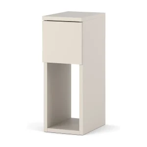 20 cm smal nachtkastje in Cashmere Beige, klein nachtkastje voor de slaapkamer 20 cm smal nachtkastje in Cashmere Beige, klein nachtkastje voor de slaapkamer