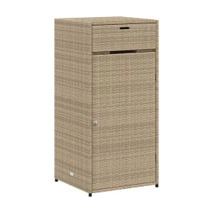 Annemarie Tuinkast 55x55x111 cm poly rattan beige Annemarie Tuinkast 55x55x111 cm poly rattan beige
