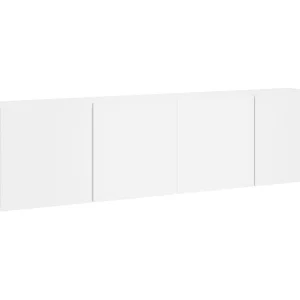 American Canyon Tv-meubels 2 st wandgemonteerd 80x30x41 cm wit American Canyon Tv-meubels 2 st wandgemonteerd 80x30x41 cm wit