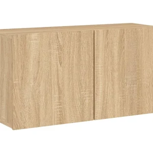 American Canyon  Tv-meubel wandgemonteerd 80x30x41 cm sonoma eikenkleurig