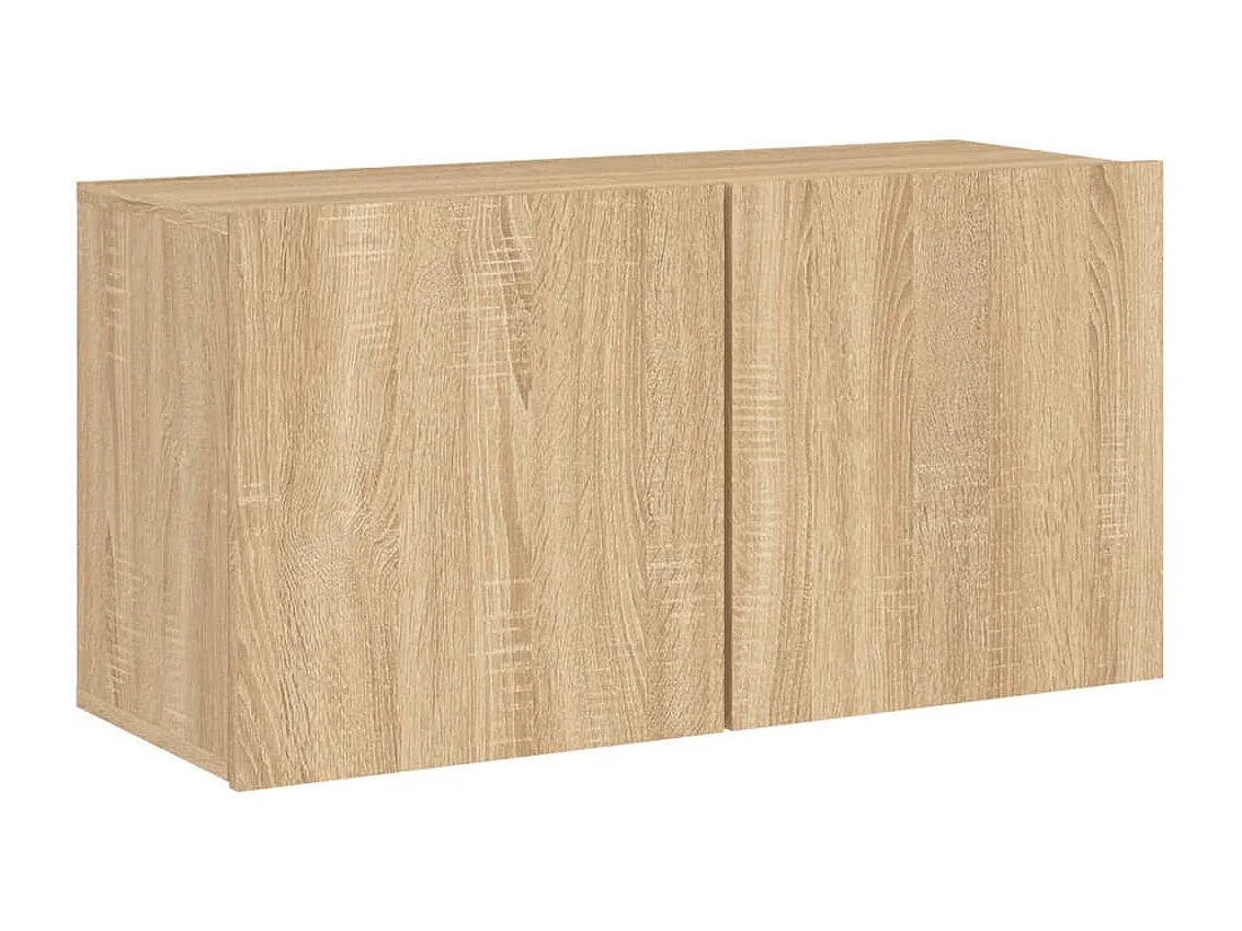 American Canyon Tv-meubel wandgemonteerd 80x30x41 cm sonoma eikenkleurig