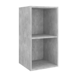 Aymee  Tv-wandmeubel 37x37x72 cm bewerkt hout betongrijs