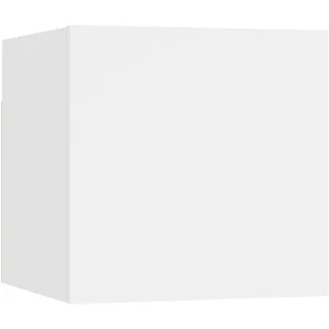 Ahakista Tv-wandmeubel 30,5x30x30 cm wit Ahakista Tv-wandmeubel 30,5x30x30 cm wit