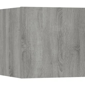 Ahakista Tv-wandmeubel 30,5x30x30 cm grijs sonoma eikenkleurig Ahakista Tv-wandmeubel 30,5x30x30 cm grijs sonoma eikenkleurig