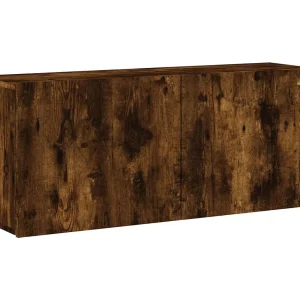 American Canyon  Tv-meubel wandgemonteerd 100x30x41 cm gerookt eikenkleurig