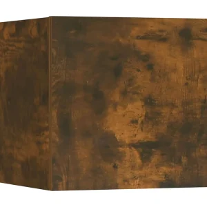 Ahakista Tv-wandmeubel 30,5x30x30 cm gerookt eikenkleurig Ahakista Tv-wandmeubel 30,5x30x30 cm gerookt eikenkleurig