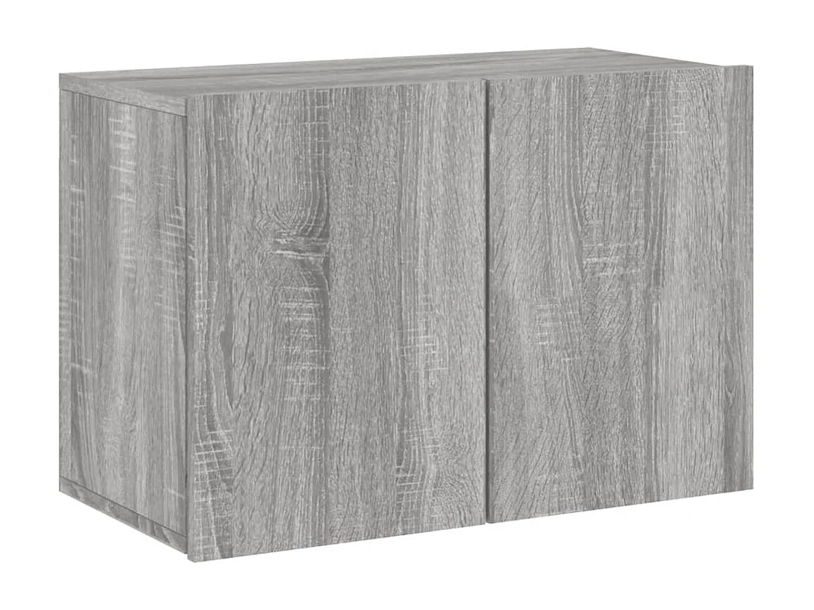 American Canyon Tv-meubel wandgemonteerd 60x30x41 cm grijs sonoma eikenkleurig
