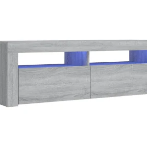 Afet Tv-meubel met LED-verlichting 120x35x40 cm grijs sonoma eiken Afet Tv-meubel met LED-verlichting 120x35x40 cm grijs sonoma eiken