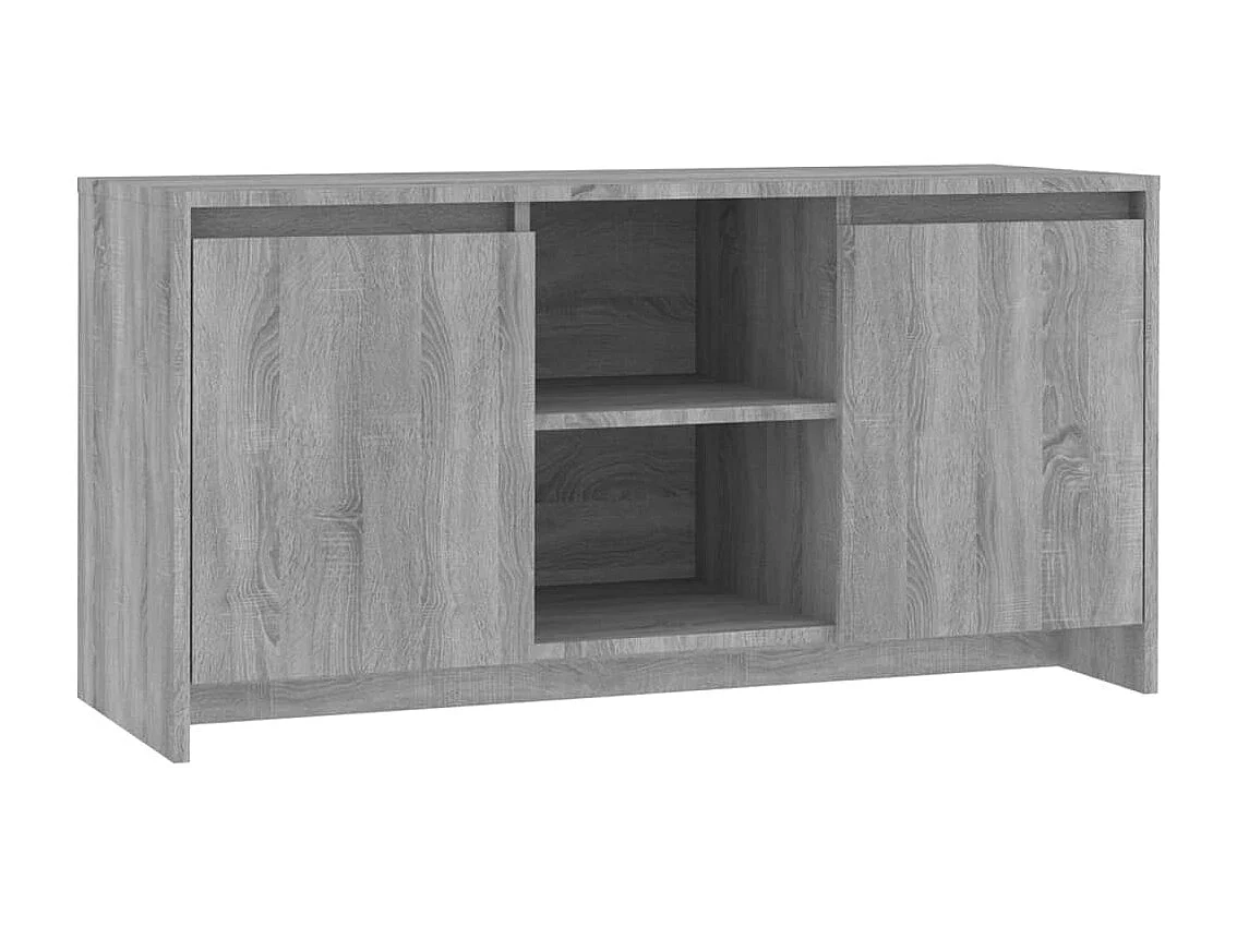 Atkinson Tv-meubel 102x37,5x52,5 cm bewerkt hout grijs sonoma eikenkleur