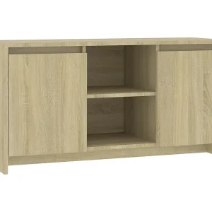 Atkinson Tv-meubel 102×37,5×52,5 cm bewerkt hout sonoma eikenkleurig Atkinson Tv-meubel 102×37,5×52,5 cm bewerkt hout sonoma eikenkleurig