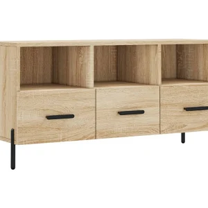 Abbeyfeale Tv-meubel 102x36x50 cm bewerkt hout sonoma eikenkleurig Abbeyfeale Tv-meubel 102x36x50 cm bewerkt hout sonoma eikenkleurig