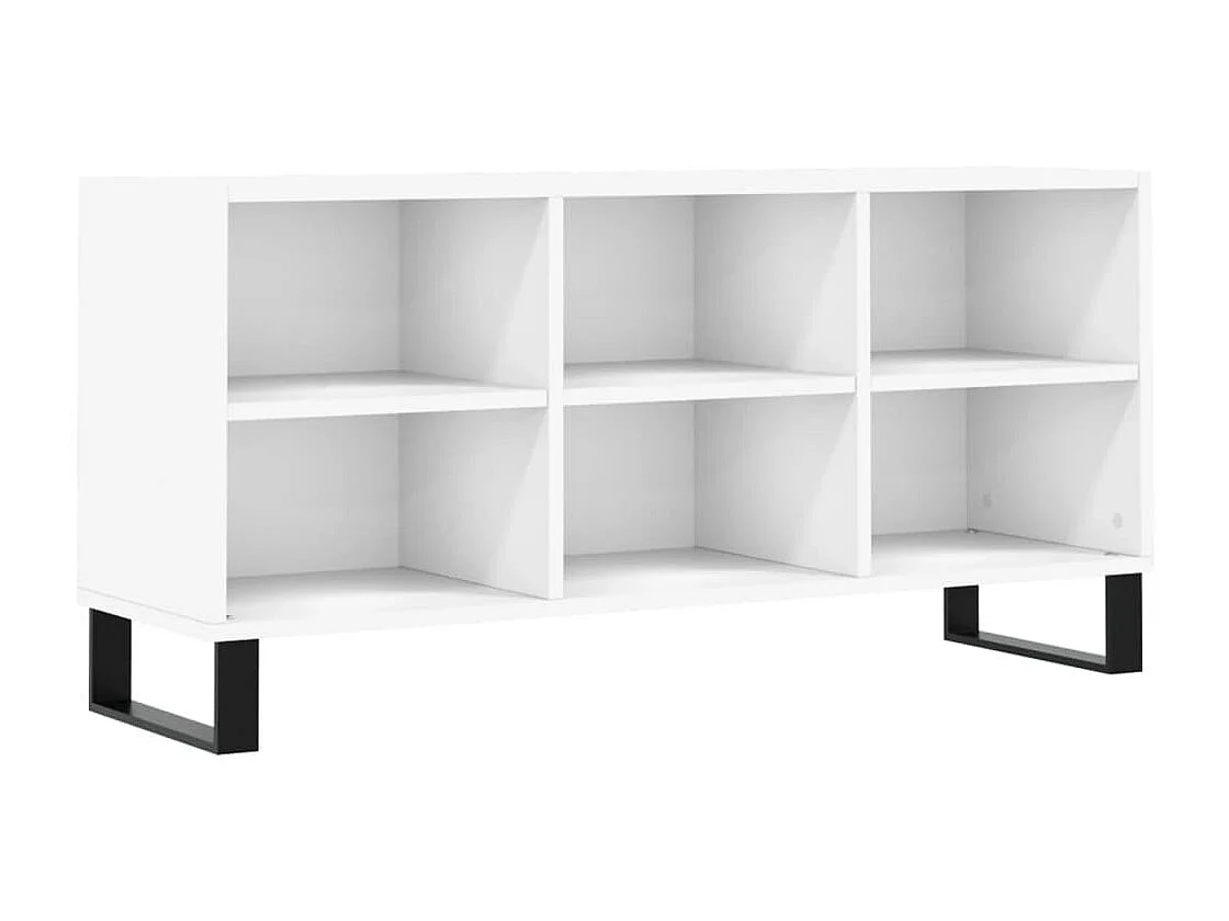 Adolfo Tv-meubel 103,5x30x50 cm bewerkt hout wit