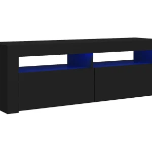 Afet Tv-meubel met LED-verlichting 120x35x40 cm zwart Afet Tv-meubel met LED-verlichting 120x35x40 cm zwart
