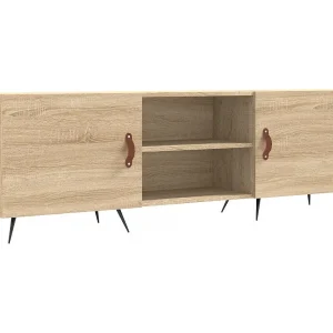 Arlo Tv-meubel 150x30x50 cm bewerkt hout sonoma eikenkleurig Arlo Tv-meubel 150x30x50 cm bewerkt hout sonoma eikenkleurig