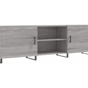 Astrid Helene Tv-meubel 150x30x50 cm bewerkt hout grijs sonoma eikenkleurig Astrid Helene Tv-meubel 150x30x50 cm bewerkt hout grijs sonoma eikenkleurig