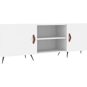 Arlo  Tv-meubel 150x30x50 cm bewerkt hout wit