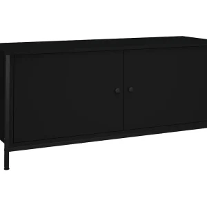 Ballyknockan  Tv-meubel 102x35x45 cm bewerkt hout zwart