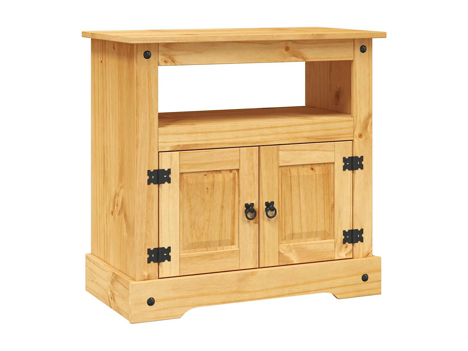 Alfveig Tv-meubel Mexicaans grenenhout Corona-stijl 80x43x78 cm