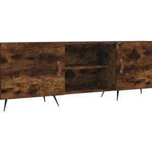 Arlo Tv-meubel 150x30x50 cm bewerkt hout gerookt eikenkleurig Arlo Tv-meubel 150x30x50 cm bewerkt hout gerookt eikenkleurig