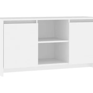 Atkinson Tv-meubel 102×37,5×52,5 cm bewerkt hout wit Atkinson Tv-meubel 102×37,5×52,5 cm bewerkt hout wit