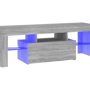 Aiden Tv-meubel met LED-verlichting 120x35x40 cm grijs sonoma eiken Aiden Tv-meubel met LED-verlichting 120x35x40 cm grijs sonoma eiken