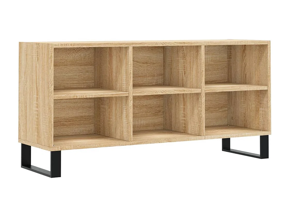 Adolfo Tv-meubel 103,5x30x50 cm bewerkt hout sonoma eikenkleurig