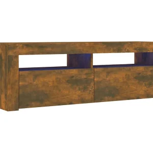 Afet Tv-meubel met LED-verlichting 120x35x40 cm sonoma eikenkleurig Afet Tv-meubel met LED-verlichting 120x35x40 cm sonoma eikenkleurig