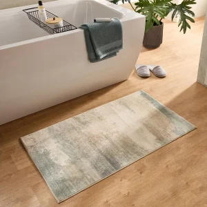Badmat bedrukt met zachte pool 60×100 cm beige multi Ariella Badmat bedrukt met zachte pool 60×100 cm beige multi Ariella