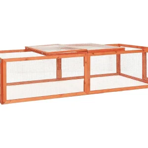 Arnen Konijnenhok 183x90x46,5 cm massief vurenhout Arnen Konijnenhok 183x90x46,5 cm massief vurenhout