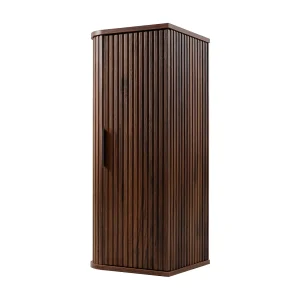 Badkamermeubel, wandmodel, walnoot eiken, 35,5 x 79 x 31,5 cm Badkamermeubel, wandmodel, walnoot eiken, 35,5 x 79 x 31,5 cm